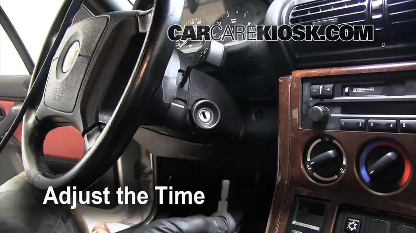 1997 BMW Z3 Roadster 2.8L 6 Cyl. Clock